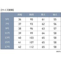 カーシーカシマ ナガソデブラウス ホワイト 15号 EWB595-11_15 1着