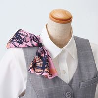 カーシーカシマ ベスト グレーチェック 11号 ESV740-65_11 1着