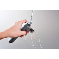 テスコム バリカン ヘアカッター TC397（H）本体丸ごと水洗いOK 長さ調節ダイヤル式1~35mm 充電・交流式 海外対応 グレー