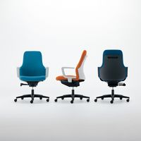 【組立設置込】コクヨ グーフォ オフィスチェア ローバック 肘なし ホワイトシェル ナイロンキャスター ホワイトグレー/ミディアムグレージュ 1脚（直送品）