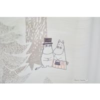 スミノエ レースカーテン プート 100×133cm グレー 4549781238197 1枚