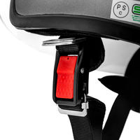 【二輪車・バイク用ヘルメット】アクアドリーム（AquaDream） オープンフェイスヘルメットガンメタ AD-OF200-GM 1個（直送品）