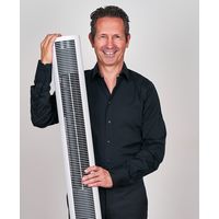 Stadler Form Peter タワーファン ホワイト 2325 1台（直送品）