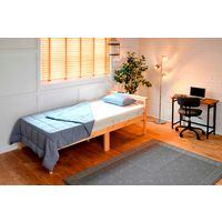 YAMAZEN 圧縮ポケットコイルマットレスSPM-S(WH) 1台（直送品）