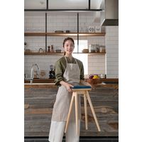 コッぺハイスツール53cm ウォールナット材 オイル仕上げ 皮革張り SC338-1S53 WN-OM-AK704 1脚（直送品）