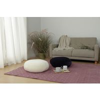 萩原 マシュマロ グレイッシュ ラウンドクッション 500×90mm グリーン 240617366 1個（直送品）