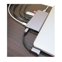 変換アダプタ　マルチドッグ Type-C[オス] → [メス]マルチ Dock Hubアダプタ　VV-UC-DOCKHUB-DO-2 　1個　Vodaview
