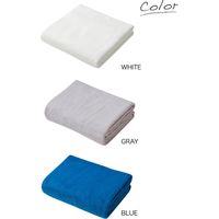 シービージャパン タオル グレー 速乾 バスタオル マイクロファイバー カラリ 4571347176131-4 1セット(4枚)