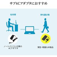 サンワサプライ ノートパソコン用ACアダプタ(65W・マルチタイプ) 700-AC029 1個（直送品）