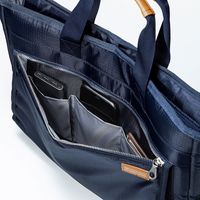 サンワサプライ カジュアルPCバッグ 15.6インチワイド対応 ネイビー BAG-CA12NV 1個（直送品）