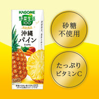カゴメ 野菜生活100 本日の逸品 沖縄パインミックス 195ml 1箱（24本入）