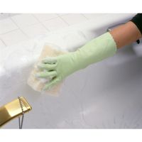 【ビニール手袋】 ショーワグローブ ワーキング中厚手 No.111 グリーン M 1双