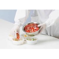 【使いきりニトリル手袋】 ショーワグローブ ニトリスト・タフ 粉なし No.884 NO884-SS ホワイト 1箱（100枚入）