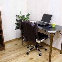 後藤家具物産 エルサ OAチェアー 跳ね上げ式肘 ソフトレザー ダークブラウン OA-ELS-DBR 1脚（直送品）