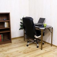 後藤家具物産 オラフ OAチェアー 跳ね上げ式肘 ソフトレザー 座面ポケットコイル グレー OA-ORF-GY 1脚（直送品）