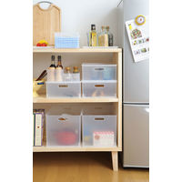 インボックス ML フタ プレート 収納ケース squ+ クリア 透明 NIB-PMLCL サンカ 1個