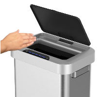 EKO ホライゾン センサービン45L ごみ箱 シルバー EK9262MT-45L 1台