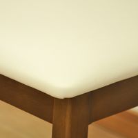 エイ・アイ・エス ロッシシリーズ 棚付きロッシチェア ブラウン RSD-07BRx2pcs 1セット(2脚入)（直送品）