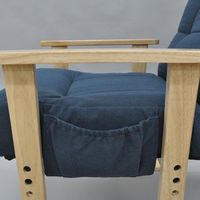 エイ・アイ・エス リラックス高座椅子 ブルー SPTZ-600 BL 1脚（直送品）