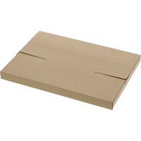 【底面A4】ラクポスBOX 縦228×横312×高さ25mm クラフト 1袋（10枚入）HEIKO