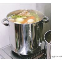 ＡＧ１８ー８　目盛付寸胴鍋　４８ｃｍ（手付）　1個 11348　赤川器物製作所（直送品）