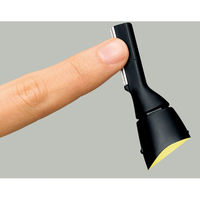 パナソニック ファースト フェイスシェーバー ER-GM40-K 黒 水洗い対応 電池式 マユコーム付 マユカバー付