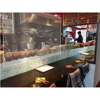 【アウトレット】アスカ 透明PETシート 両面抗菌 600×1200mm CVG11 1枚　【終売品】