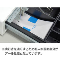 ビジコム キャッシュドロア 手動式（ミニ・3B/6C・黒） BC-DW330HP-B 1台