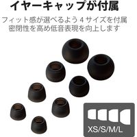 ステレオイヤホン/カナル型/φ3.5mm/マイク付/Fast Music/F12C/10.0mmドライバー/ブラック EHP-F12CMBK（直送品）