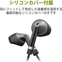エレコム ステレオイヤホン/セミオープン型/φ3.5mm/マ EHP-FS10IMBK 1個