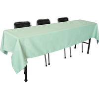 長机用 防炎テーブルクロス ロイヤル グリーン 120×240cm 4976416119383 1枚