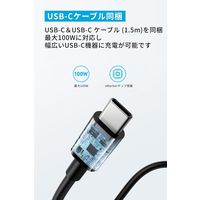 Anker USB充電器 100W Type-Cケーブル付き（1.5m） 317 Charger B2672111 1個