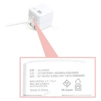 エアージェイ PD20W対応AC充電器直付けTYPE-C WH AKJ-PD20 1台