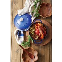 ストウブ Staub キッチンクロス ブルー 70×50cm ふきん 1枚 【日本正規販売品】
