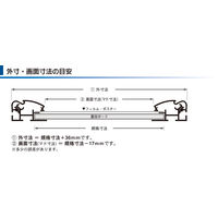アルテ ポップフレーム A1 ホワイト DR-A1-WH 1枚