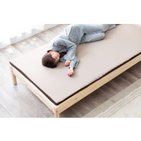 アイリスオーヤマ 高反発マットレス シングル S 厚み4cm かため 敷きマット 体圧分散 寝具 介護 布団 ふとん MAKK4-S 1枚