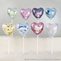 宝興産 サンリオ スティックバルーン シナモロール 0701070002 1セット(1袋×10)