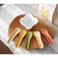 食べられるスプーン PACOON（パクーン）国産野菜 5種＜おから・抹茶・かぼちゃ・ビーツ・いぐさ＞10本入 1セット（1個×3）