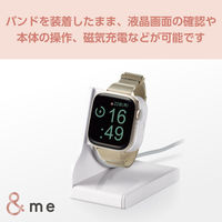 アップルウォッチバンド(41/40/38mm) ステンレス シャンパンゴールド AW-41BDSSMJGD エレコム 1個