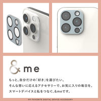 iPhone15Pro/15ProMax カメラフィルム ガラス ブルー PM-A23CFLLP5BU エレコム 1個