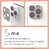 iPhone15Pro/15ProMax カメラフィルム ガラス ピンク PM-A23CFLLP5PN エレコム 1個（直送品）