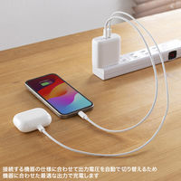 サンワサプライ USB PD対応AC充電器（PD20W×2ポート） ACA-PD97W 1個（直送品）