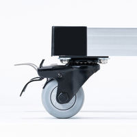 サンワサプライ アルミドーリー(コンテナ用台車) 75リットル仕様 CART-FA975SV 1個（直送品）