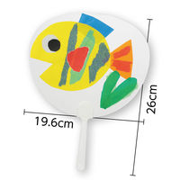 アーテック はさめるクリアうちわ 58266 1セット(1個×7)