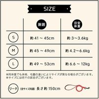 ベスト・アンサー ハーネス&リードセット 胴輪 首輪 小型犬 中型犬 ブラック pet-075-bk-m 1セット（直送品）