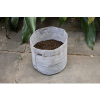 【園芸用品】 アイリスオーヤマ テキスタイルプランター ラウンド グレージュ TXP-R25H 1個