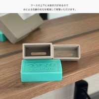 サラサドットコム b2c ランドリーソープケース 石鹸ケース ホワイト cjb0041 wh 1個