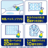 ファブリーズ 布用 W除菌+消臭 プレミアム フローラル＆ブロッサム 詰め替え 特大 610mL 1セット（1個×3）  消臭スプレー P＆G