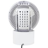 YAMAZEN 15cm サーキュレーター 首振り お手入れ簡単 全分解仕様 風量3段階 YAS-AFKW151(WH) 1台