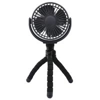 TOPLAND 9cm コンパクトファン ホーム&カー 3電源対応 風量3段階 設置アーム SF-DF28 BK 1台
